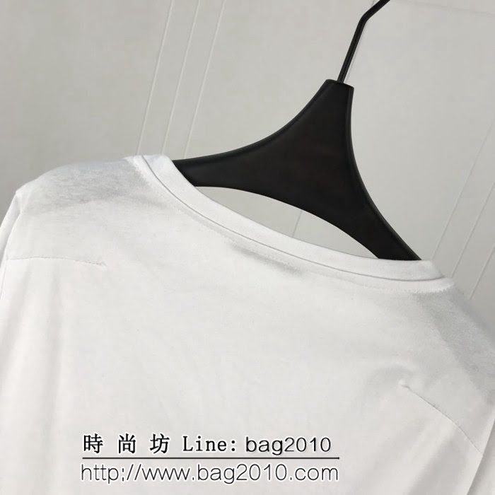 DIOR迪奧 19ss早春新款 官網秀款 小蜜蜂字母印花 男款短袖 ydi1786